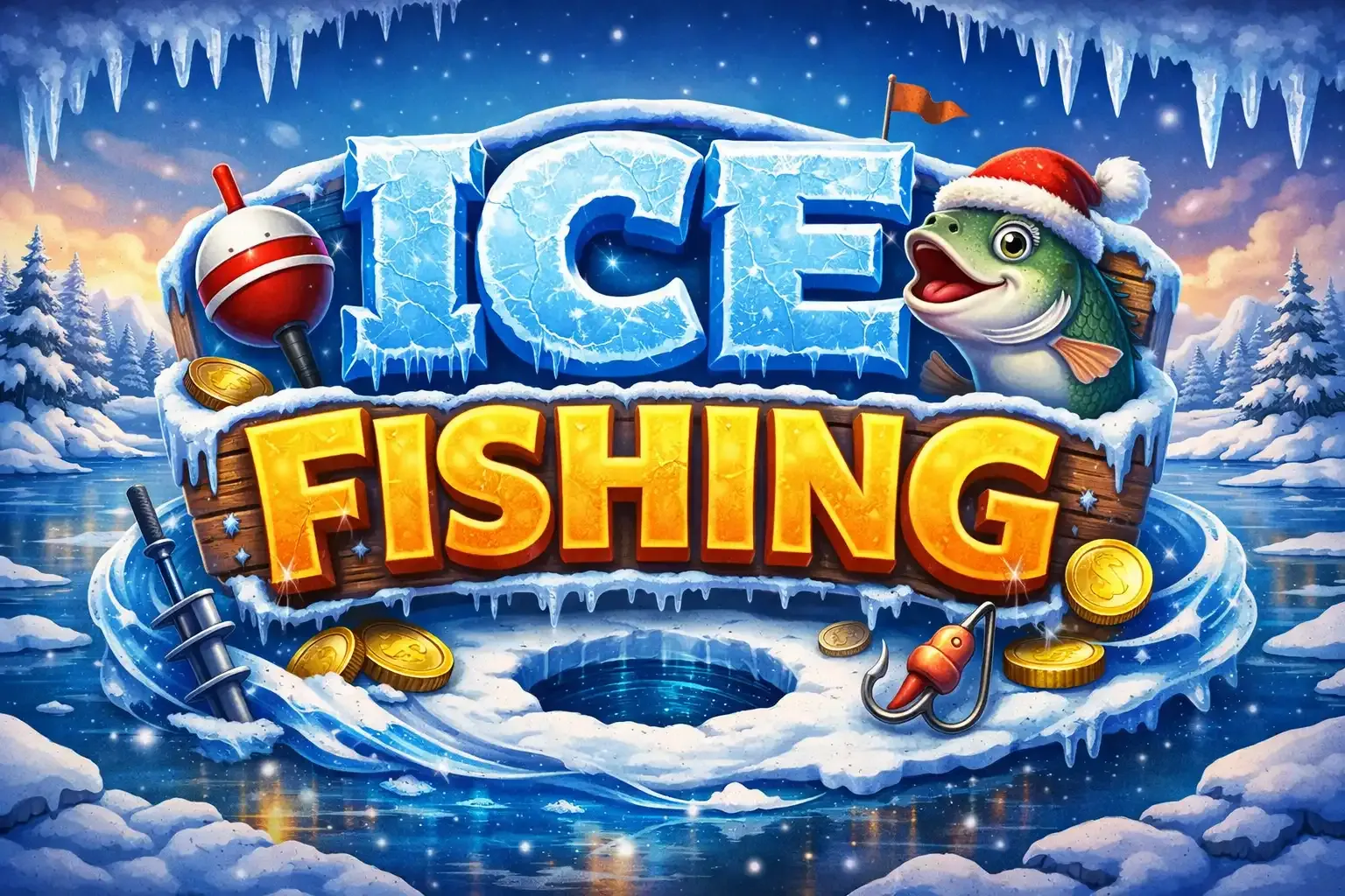 Seasonal Ice Fishing prize drops